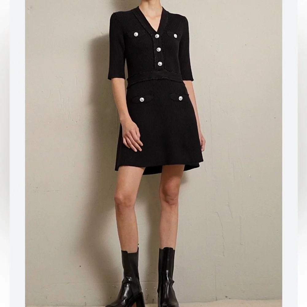21 POSH LIVE PARIS LISTING COCO STYLE DRESS - Picture 1 of 2